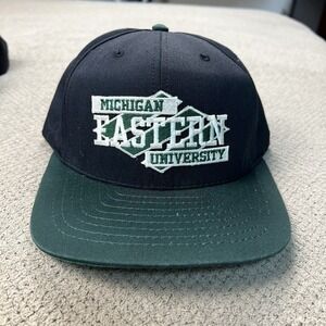 Vintage 90s Eastern Michigan University Eagles  Snapback Hat